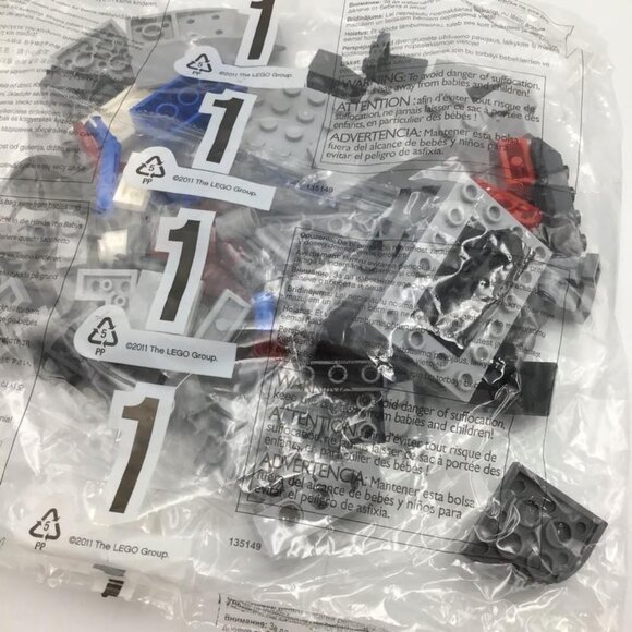 LEGO Star Wars 75082 TIE Advanced Prototype Complete Sealed Bags Minifigures - Picture 2 of 9